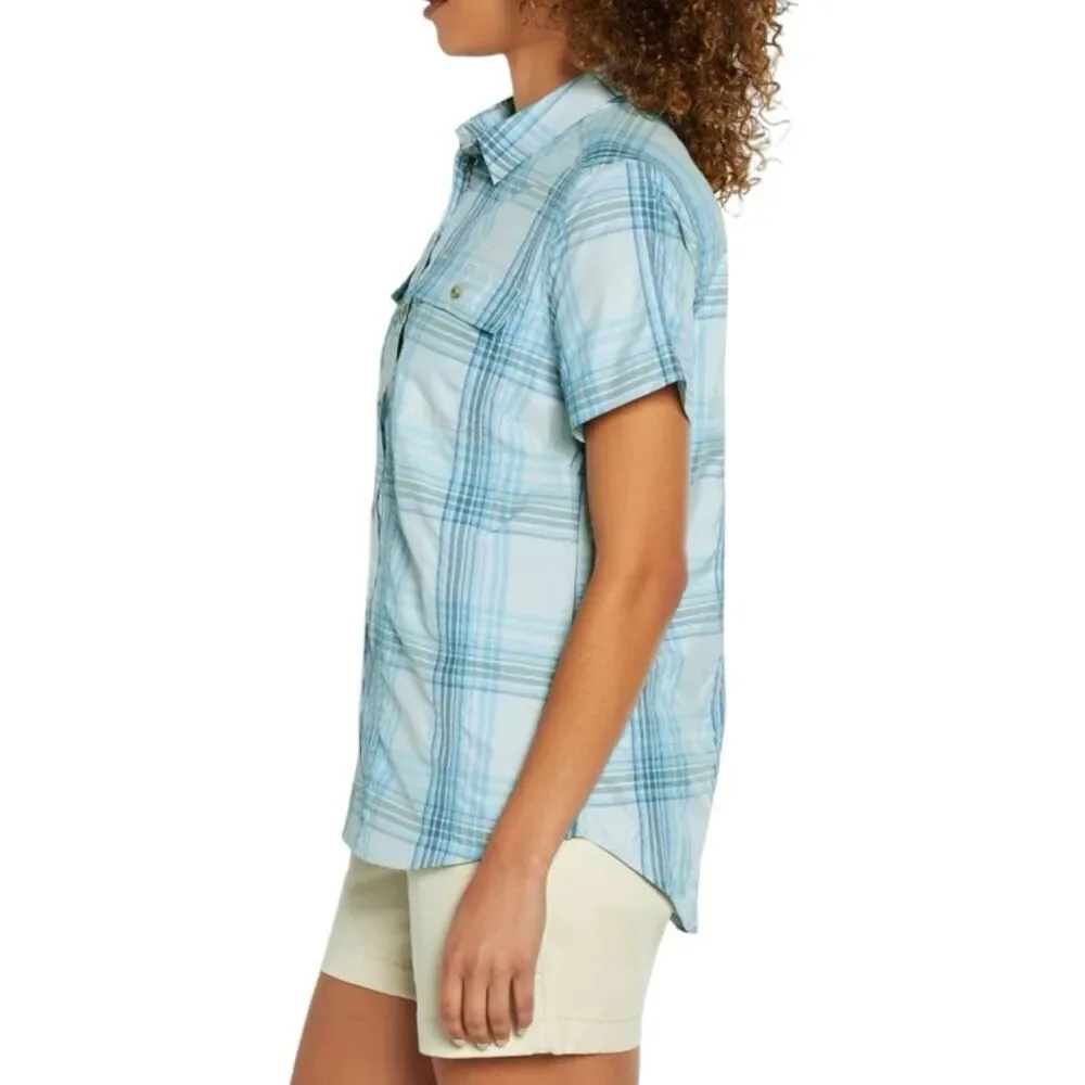 Eddie Bauer Women's Short Sleeve Adventure Top Size Large
